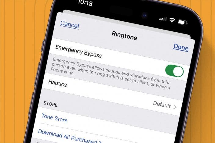 Use Emergency Bypass on iPhone to Designate Priority Contacts