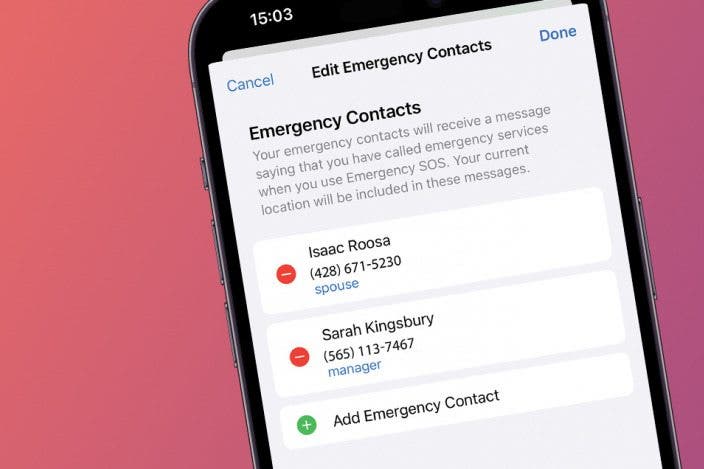 How To Add Emergency Contact on iPhone for Emergency SOS