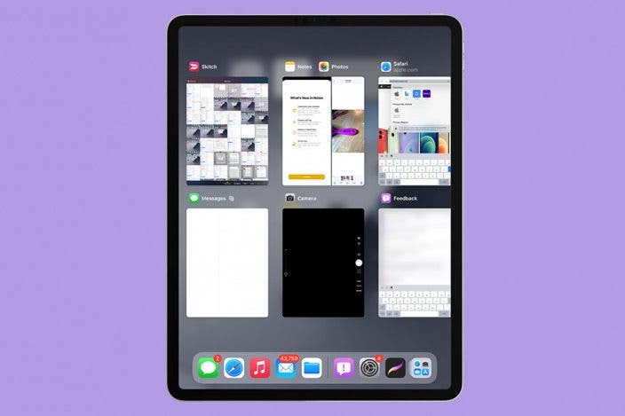 Enter Split View from App Switcher in iPadOS 15