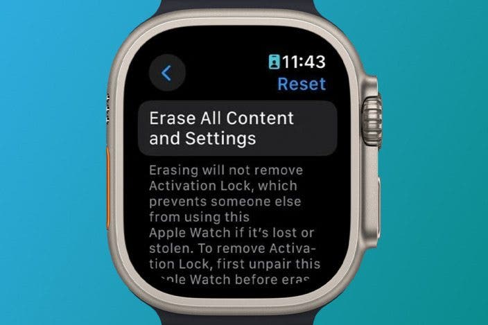 How to Unpair Apple Watch without iPhone