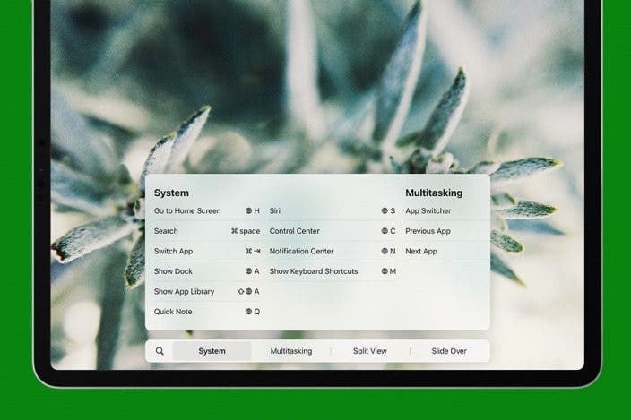 How to Use iPad Keyboard Shortcuts