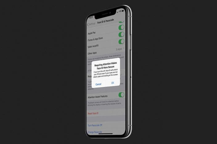 Speed Up Face ID By Disabling Attention Awareness on iPhone