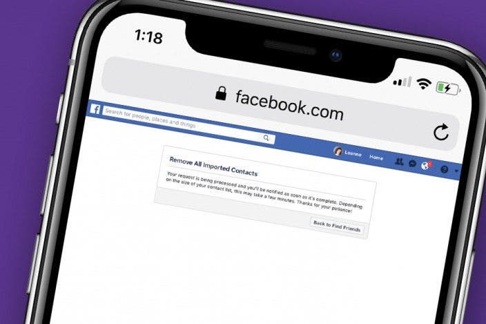 How to Stop Facebook from Accessing Your Contacts on iPhone