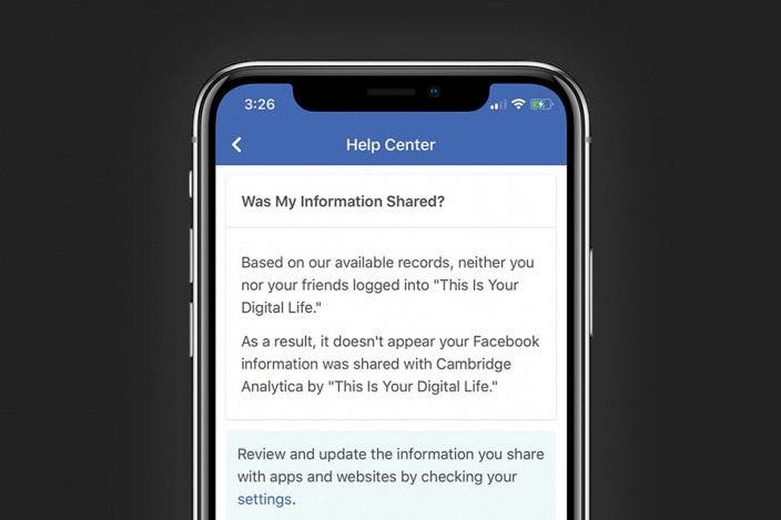 How to Know if Your Facebook Data Was Leaked to Cambridge Analytica
