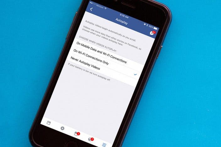 How to Disable Facebook's Video Autoplay on iPhone