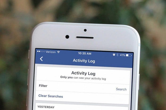 How to Clear Your Facebook Search History on iPhone