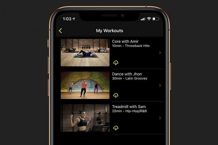 Apple Fitness Plus: How to Add a Favorite Workout to My Workouts