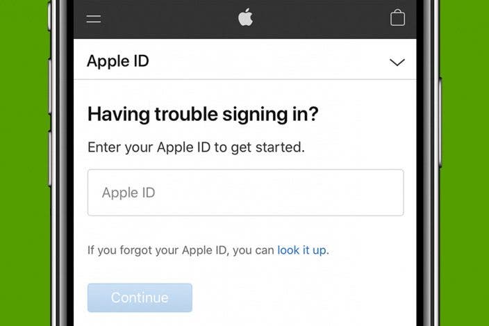 How to Fix an Apple ID Disabled Error Message