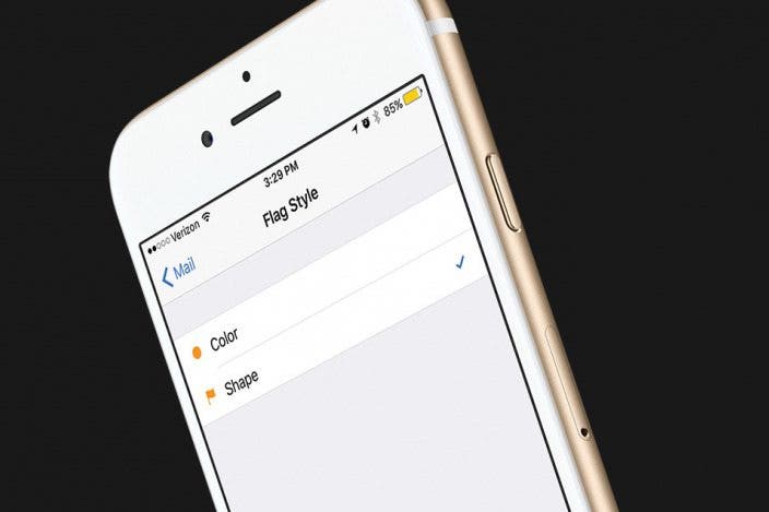 How to Get the Flag Icon Back in Mail on iPhone