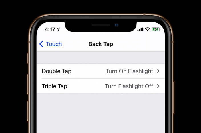 How to Turn Your iPhone Flashlight On & Off with Back Tap