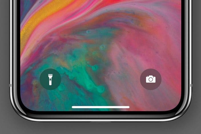 How to Turn On the Flashlight & Open the Camera from Your iPhone Lock Screen