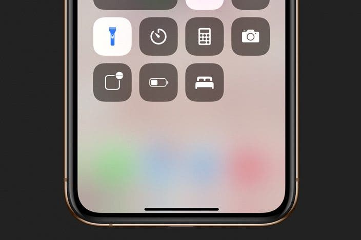 Flashlight Missing from Control Center on iPhone? How to Get It Back