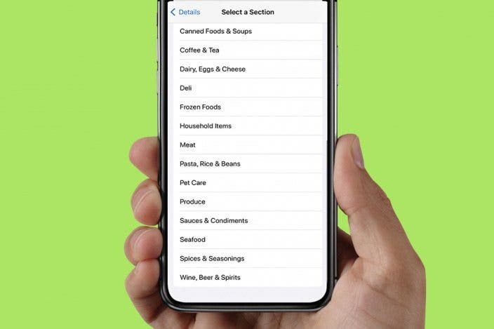 iPhone Grocery List Sorting Wrong? Here's How to Fix It