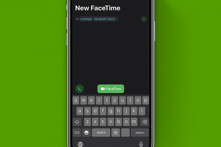 How to Group FaceTime on iPhone