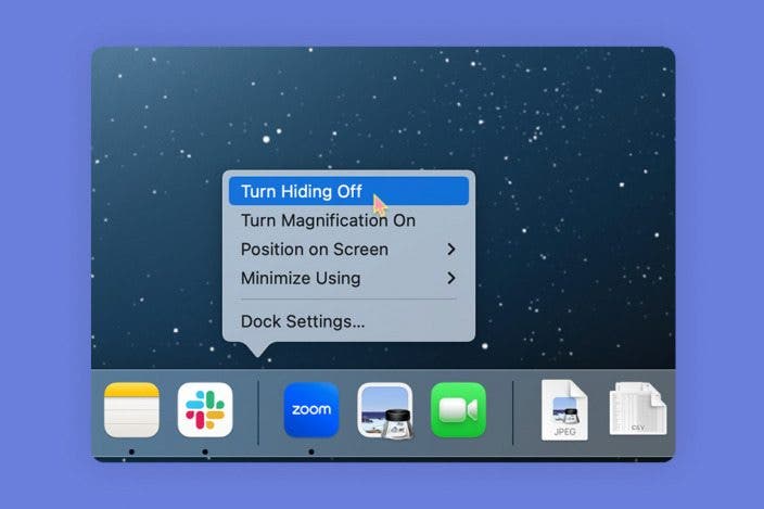 How to Make Dock Disappear on Mac (& Reappear!)