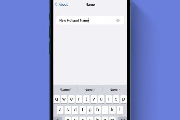 How to Change Hotspot Name on iPhone