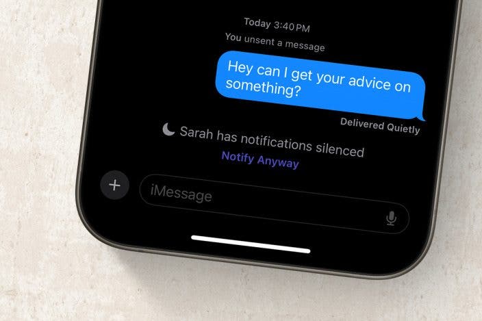 Disable Notify Anyway on iPhone & Prevent Distracting Notifications