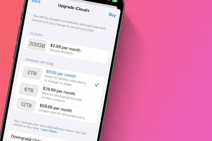 How to Upgrade or Downgrade Your iCloud Storage