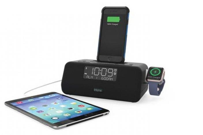 iHome's Clock Radio Doubles as a Dual iPhone and Apple Watch Charging Dock