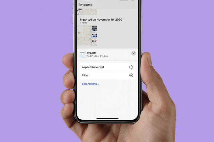 How to Find Imports in the Photos App on an iPhone & iPad