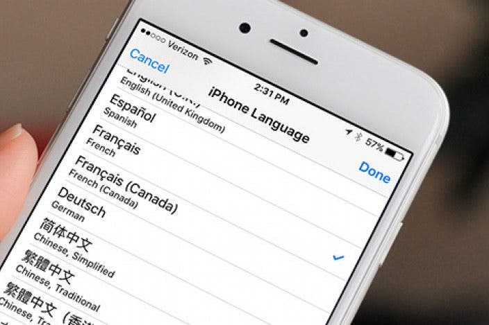 How to Change the Primary Language on Your iPhone