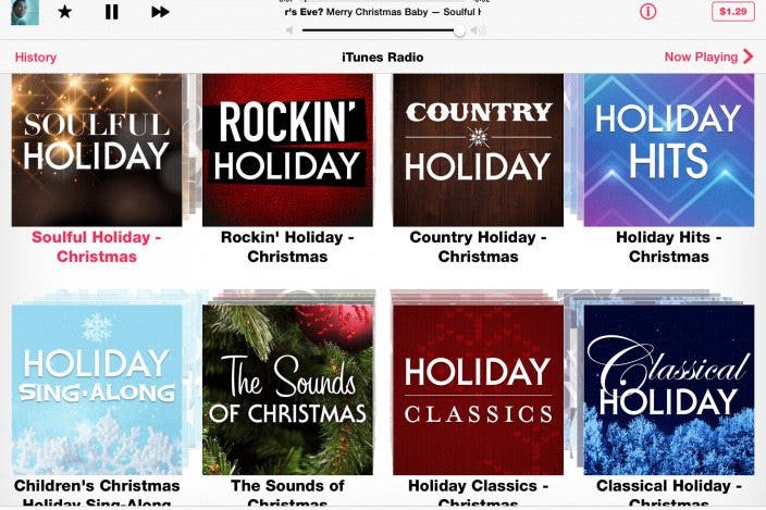 Tip of the Day: How to Add Christmas Music Stations in iTunes Radio