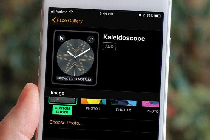 How to Create a Kaleidoscope Apple Watch Face on iPhone