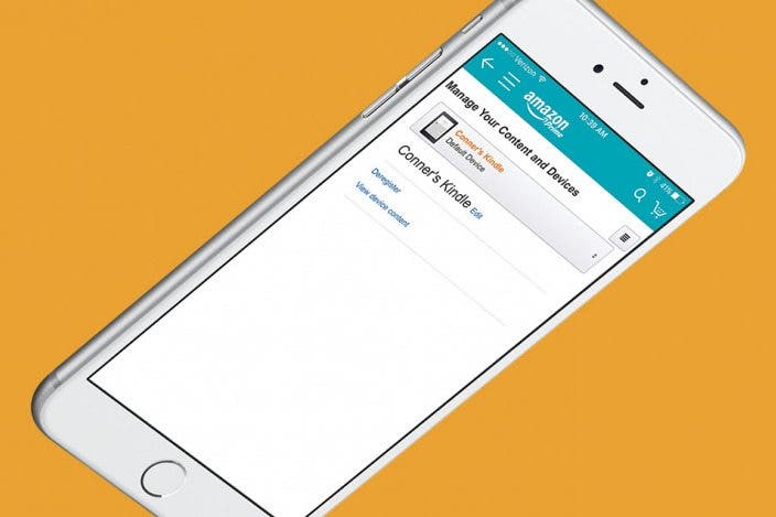 How to Change Your Default Kindle Device on iPhone or iPad