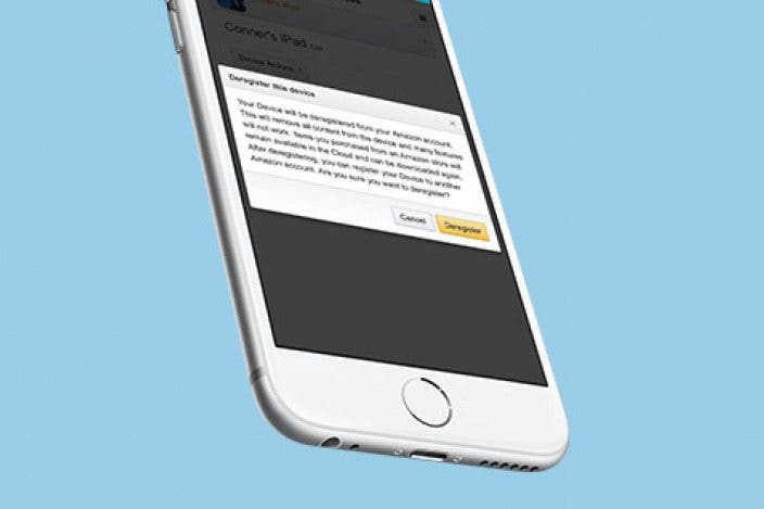 How to Delete an Old iPhone or iPad from Your Amazon Kindle Account on iPhone