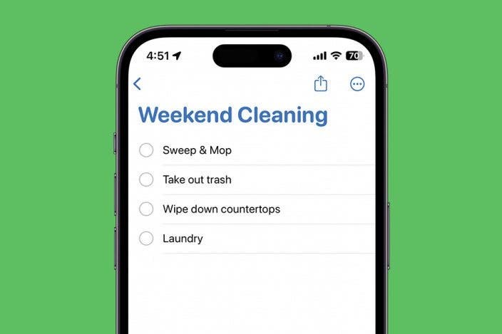 The Easiest Way to Create Lists on iPhone