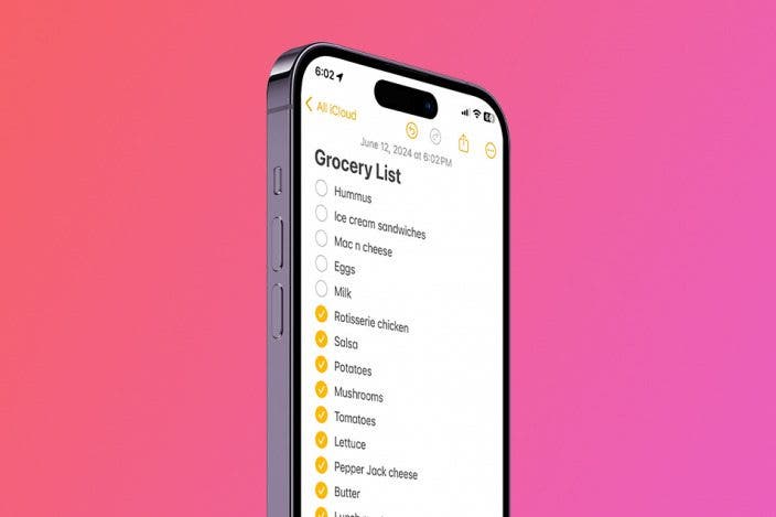 Easily Make a To-Do List in Notes