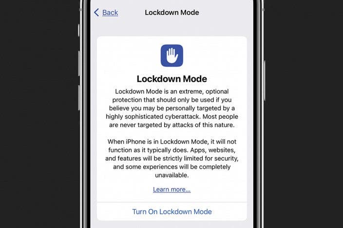 How to Protect an iPhone from Cyberattack with Lockdown Mode