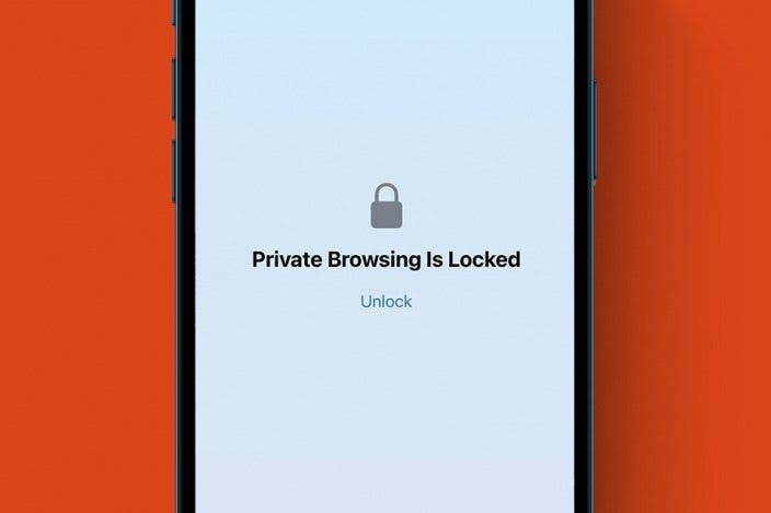 How to Lock Private Tabs with Face ID in Safari