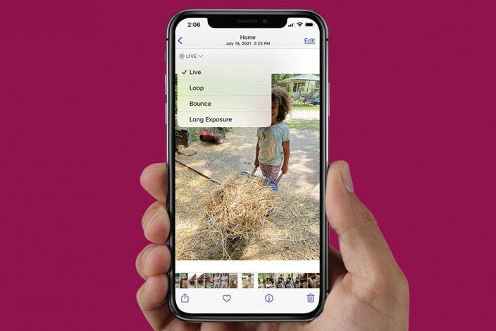How to Turn a Live Photo into a Long-Exposure Photo on iPhone