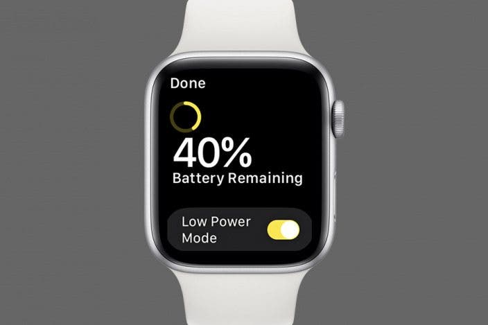 How to Turn Low Power Mode Off & On in watchOS 9 on Apple Watch 