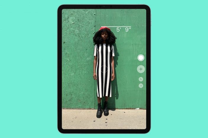 How to Take a Height Measurement with the Measure App on the iPad Pro & iPhone 12 Pro