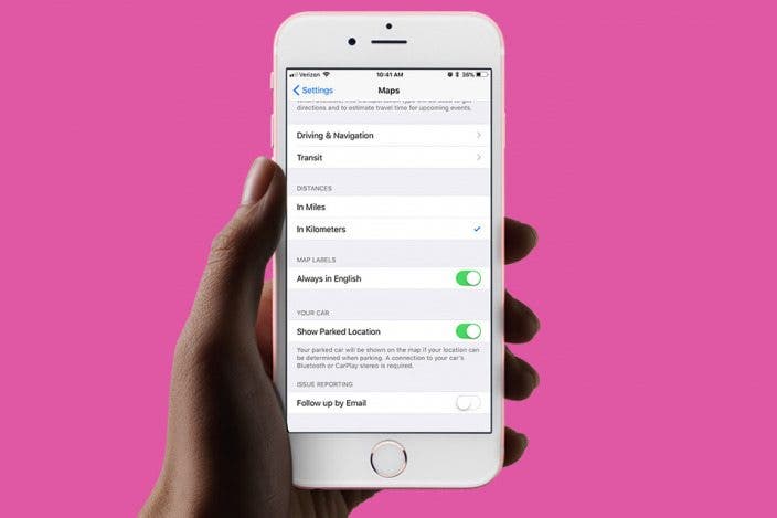 How to Change Miles to Kilometers in Maps on iPhone
