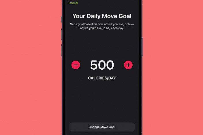 Set Daily Move Goals on Your iPhone Fitness App