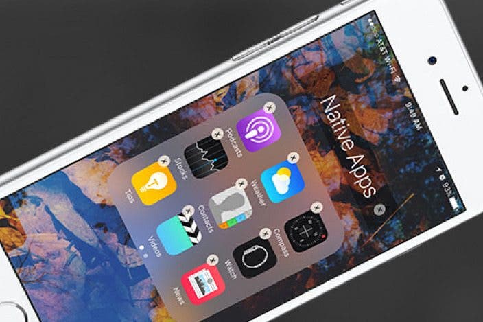 Finally—iOS 10 Lets You Delete Apple's Native Apps Off Your Device