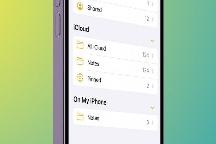 Save Notes to Your iPhone Storage Instead of iCloud