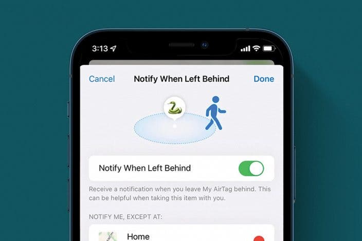 Get, Turn Off & Customize Left Behind Alerts for Your AirTag