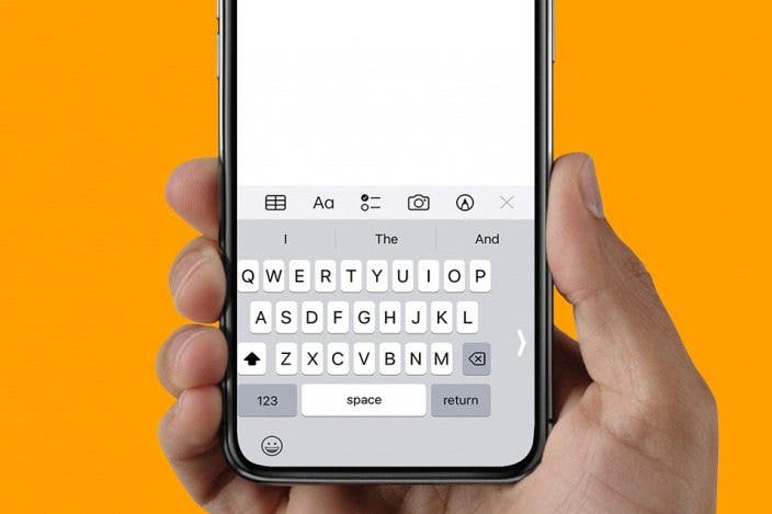 How to Use the One-Handed Keyboard on iPhone