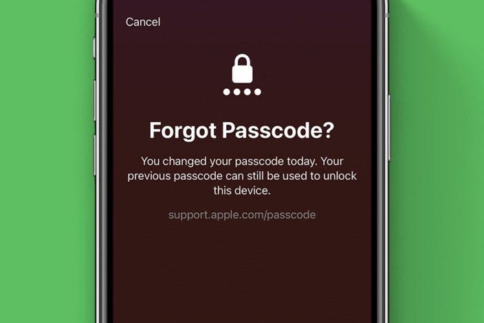 How to Temporarily Use an Old Passcode on iPhone If You Forgot Your New One