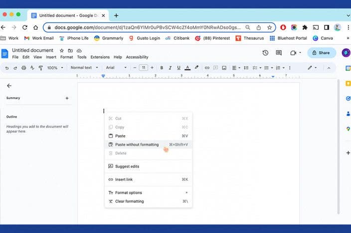 How to Paste Without Formatting on Mac