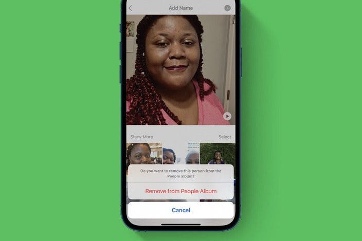 How to Delete or Add a People Album on iPhone