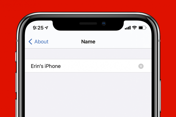 How To Change the Name of Your iPhone