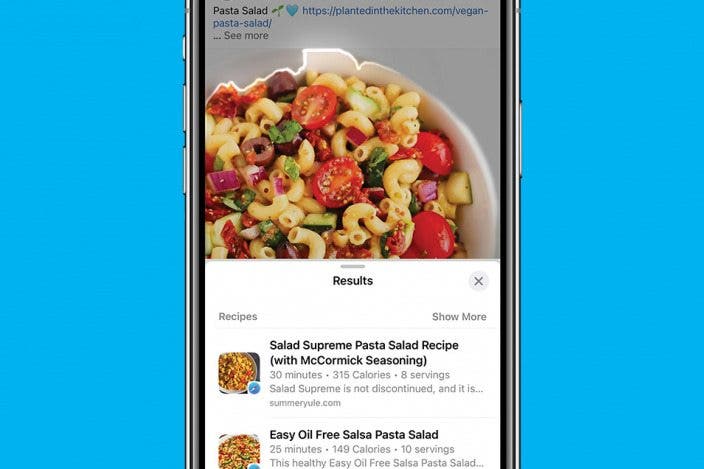 How to Find Recipes from Photos on iPhone