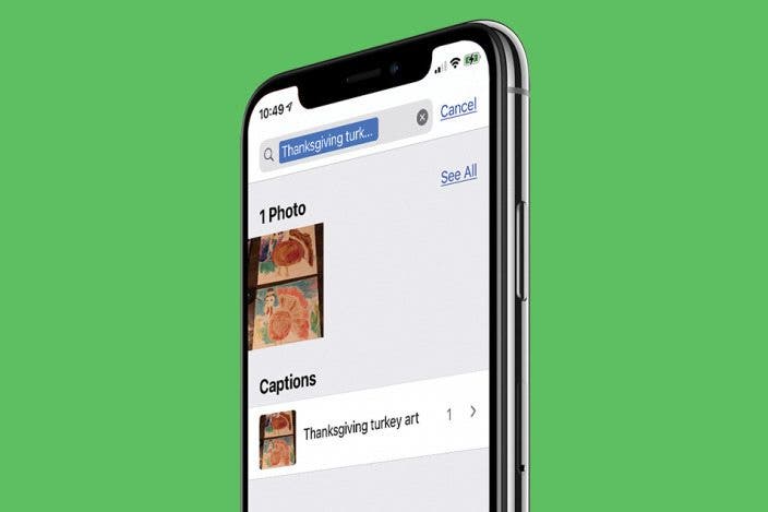 How to Search Photos on iPhone with Photo Captions