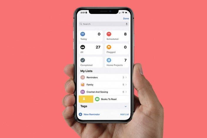 How to Pin a Reminders List on iPhone