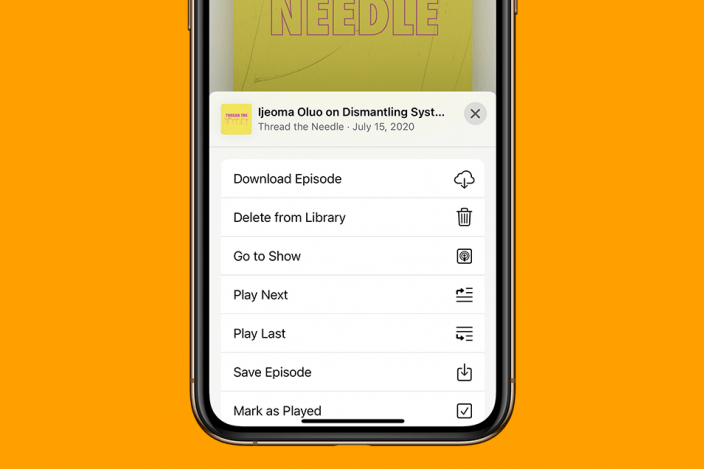 How to Add Episodes to Up Next in the Podcasts App on an iPhone